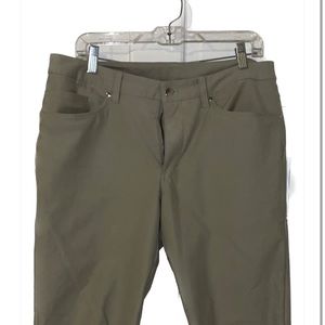 Lululemon ABC slim pant 34x34 CREAM